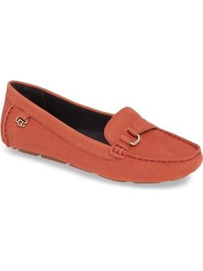 UGG Women's Callen Loafer Driving Shoes Suede Terracotta Slip On